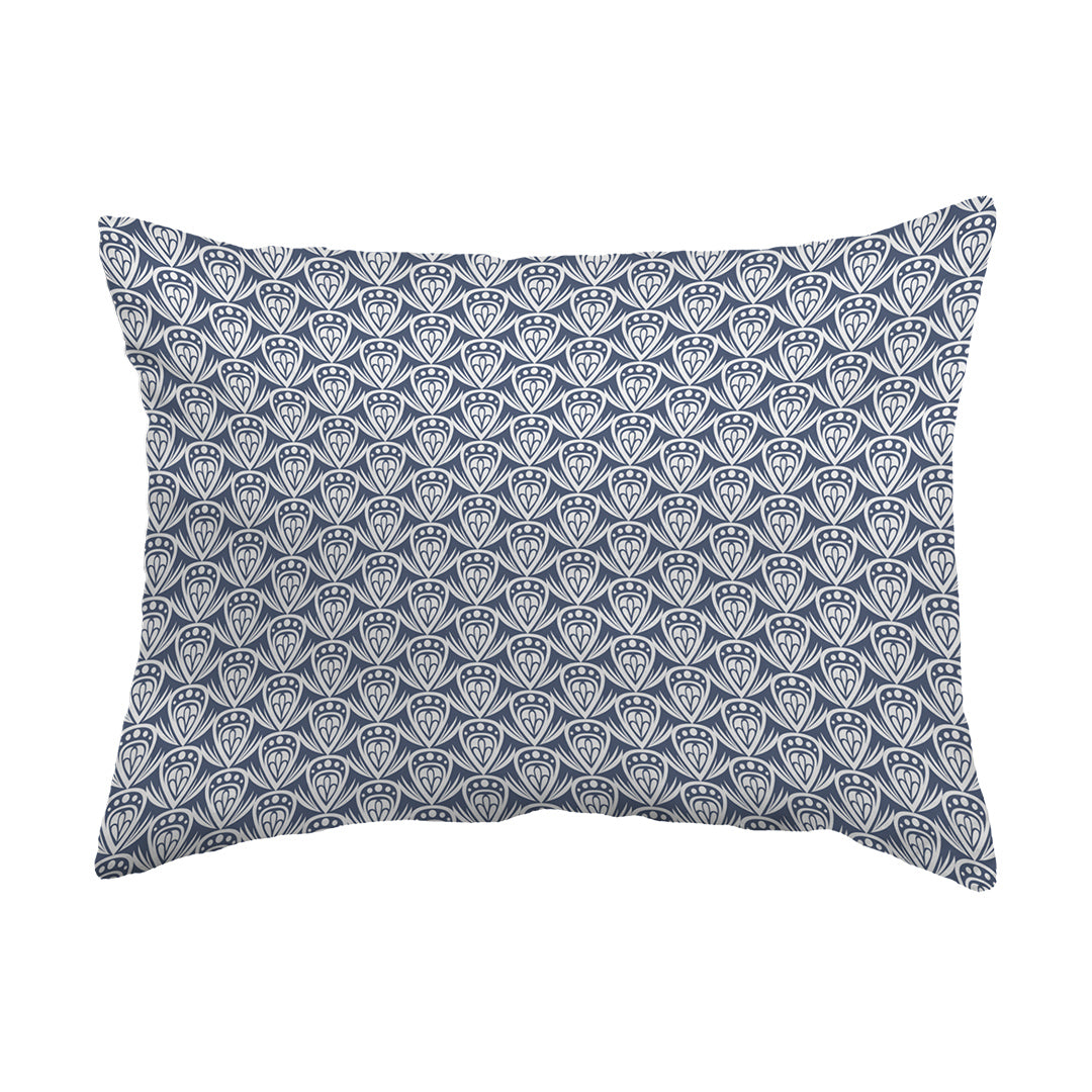 Zippered Pillow Shell Patterned Drop Colored