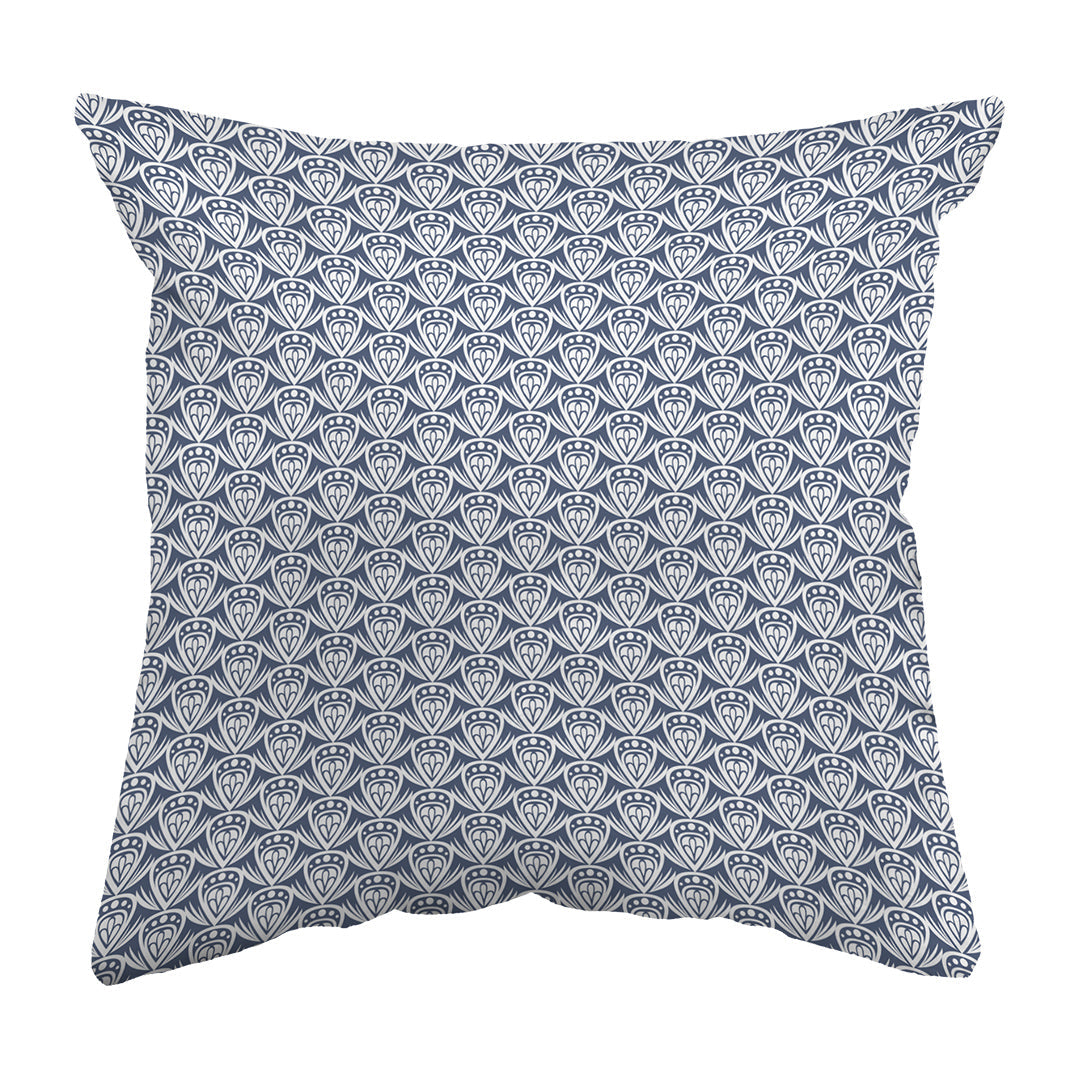 Zippered Pillow Shell Patterned Drop Colored