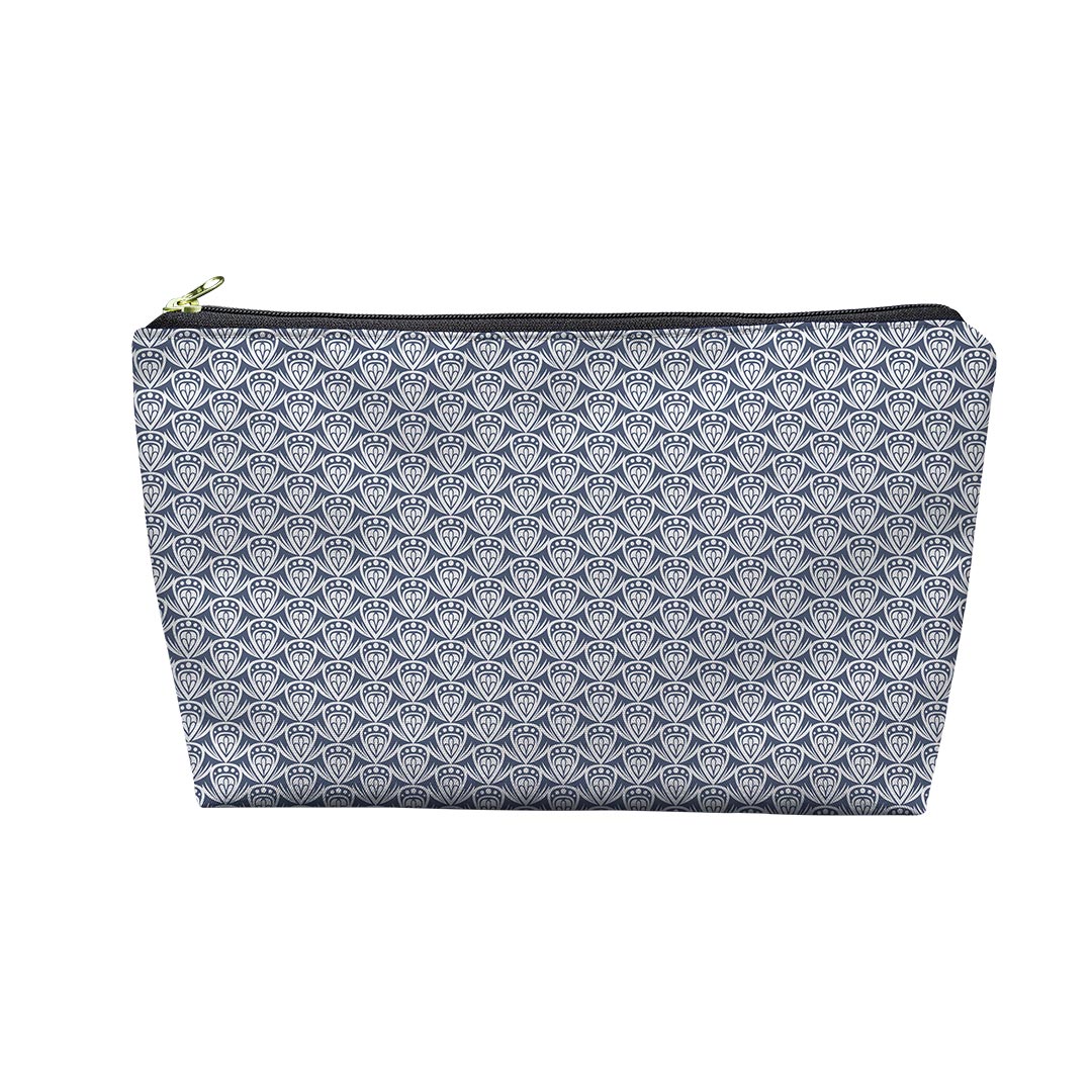 Pouches Patterned Drop Colored