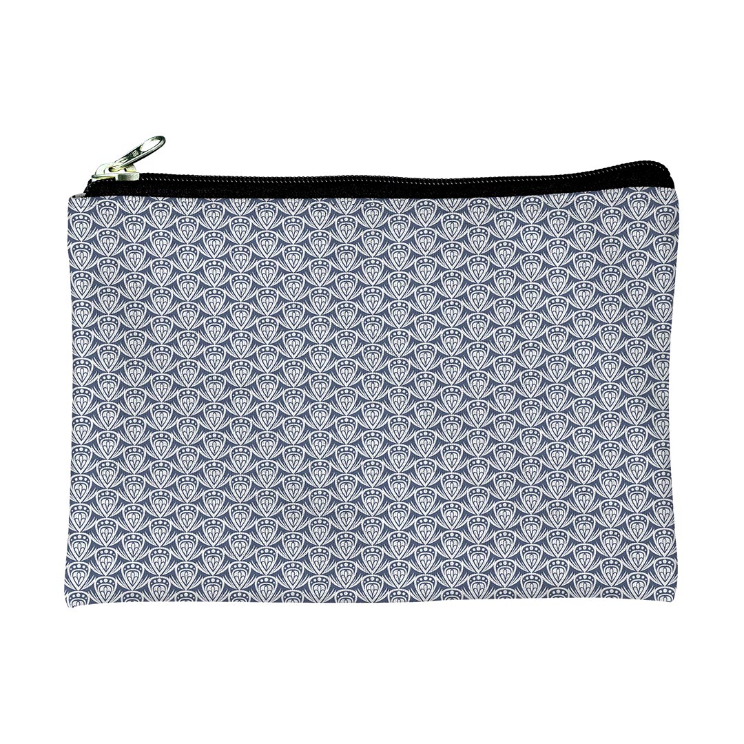 Pouches Patterned Drop Colored