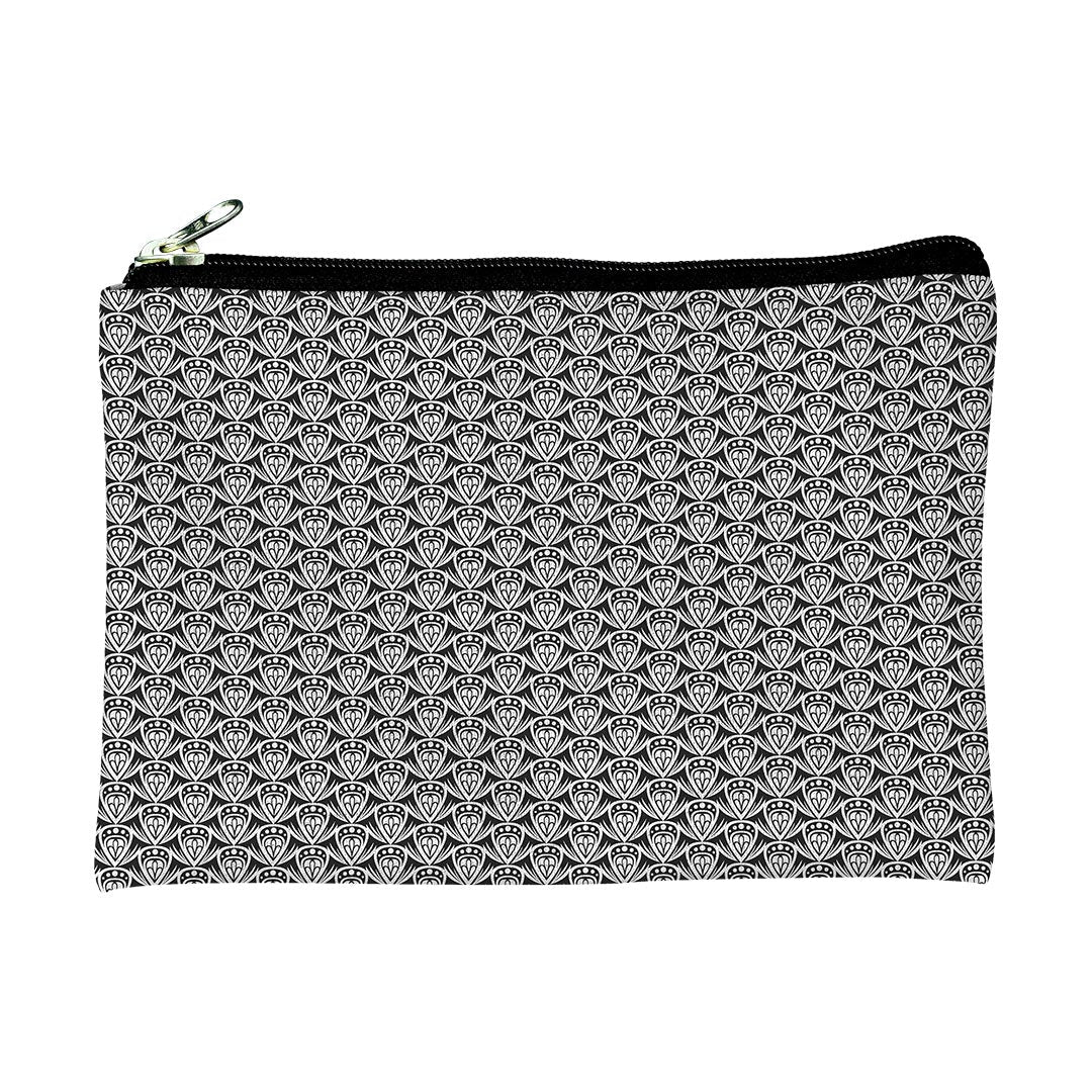 Pouches Patterned Drop Colored