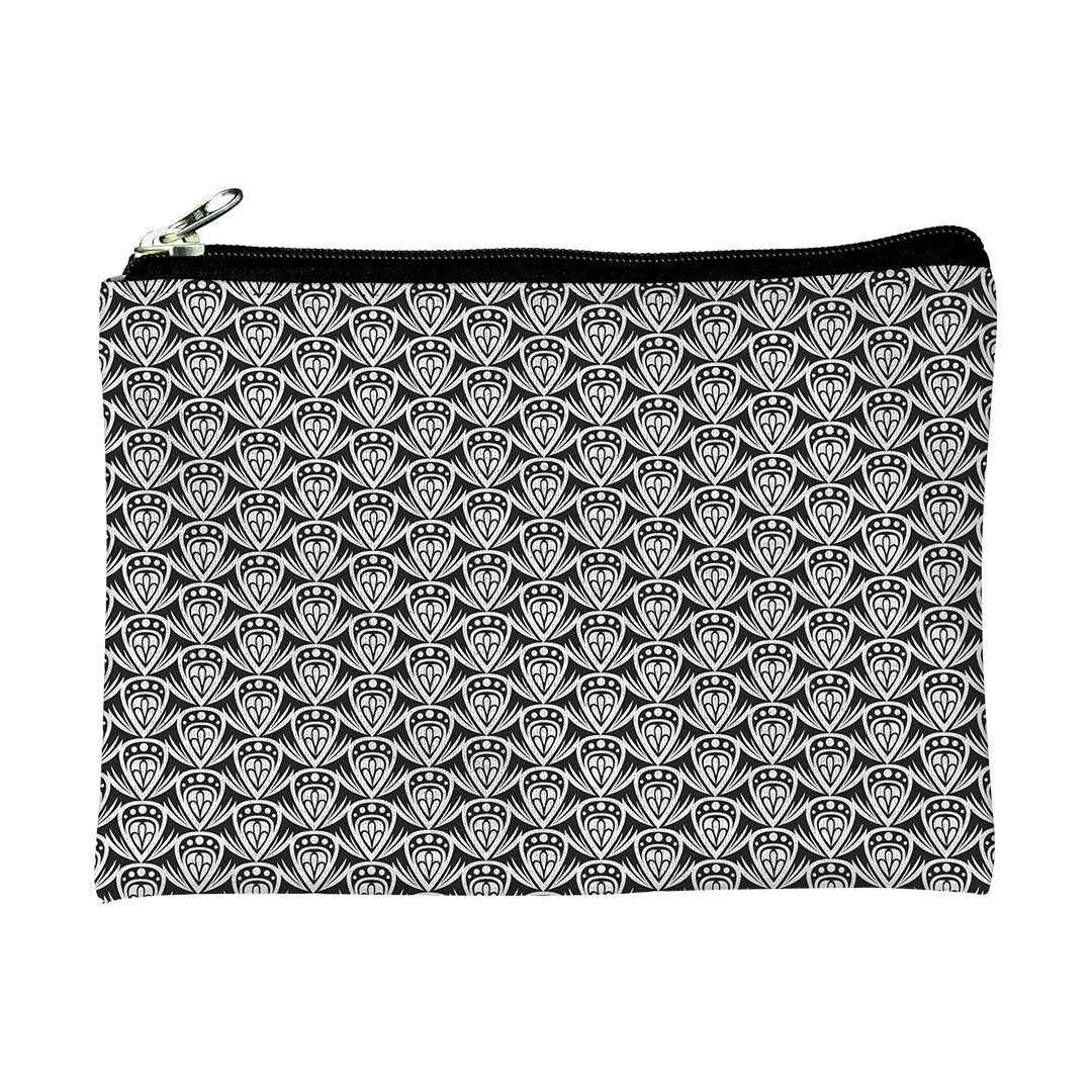 Pouches Patterned Drop Colored
