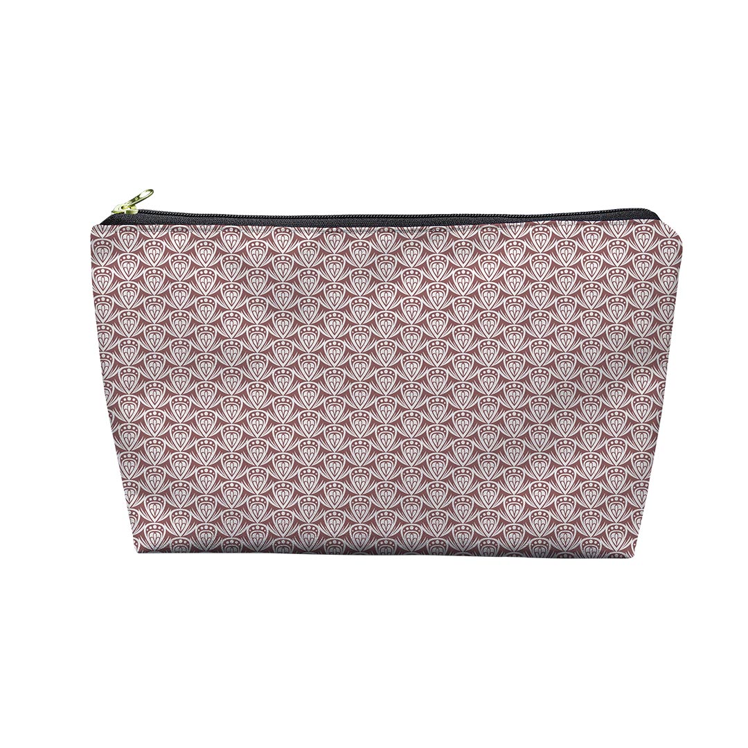 Pouches Patterned Drop Colored