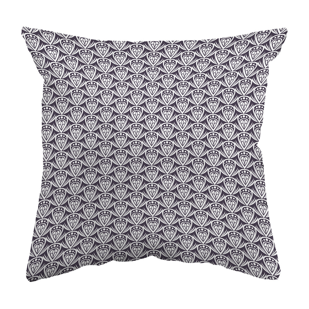 Zippered Pillow Shell Patterned Drop Colored