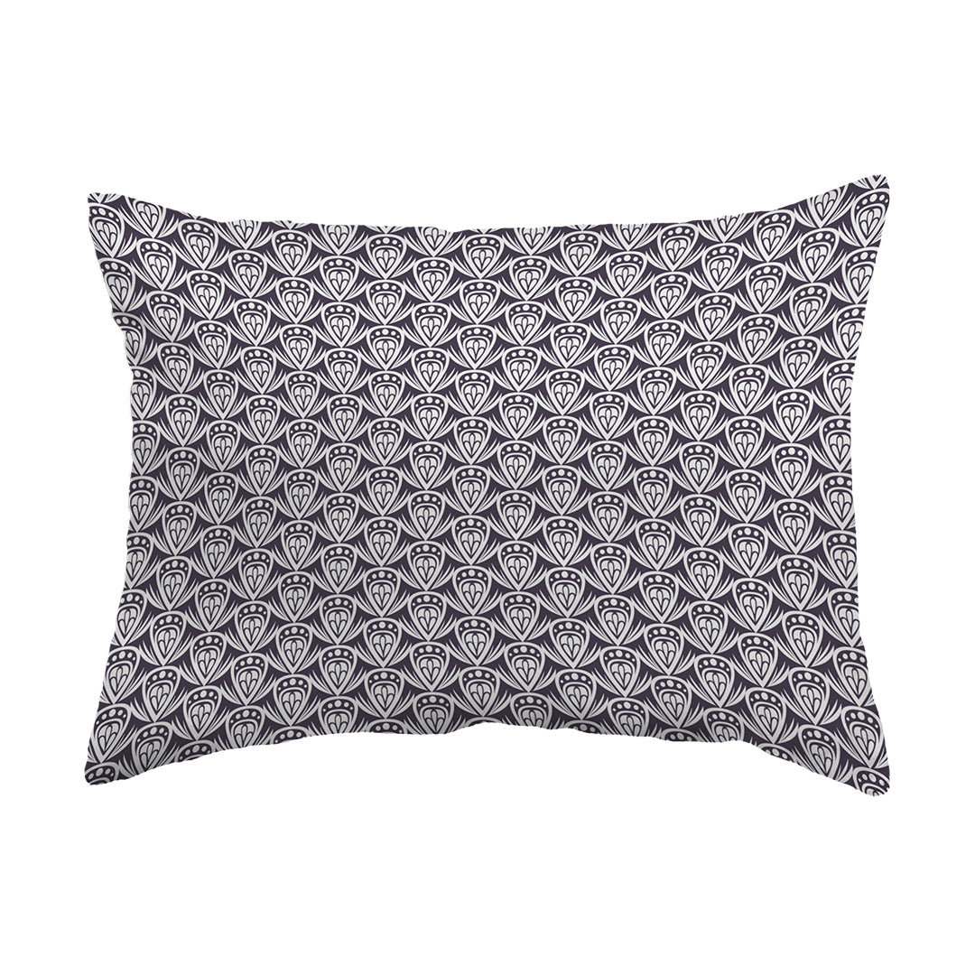 Zippered Pillow Shell Patterned Drop Colored