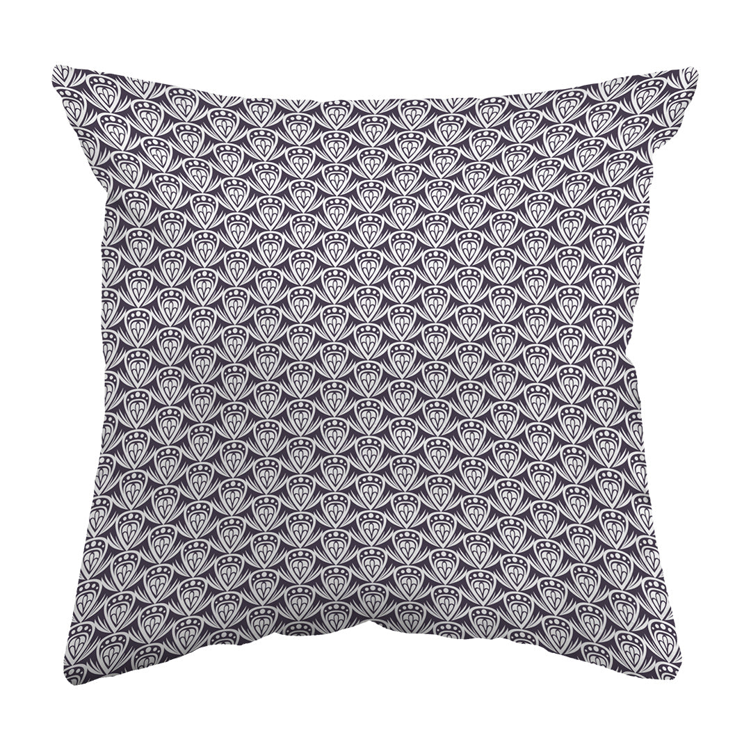 Zippered Pillow Shell Patterned Drop Colored