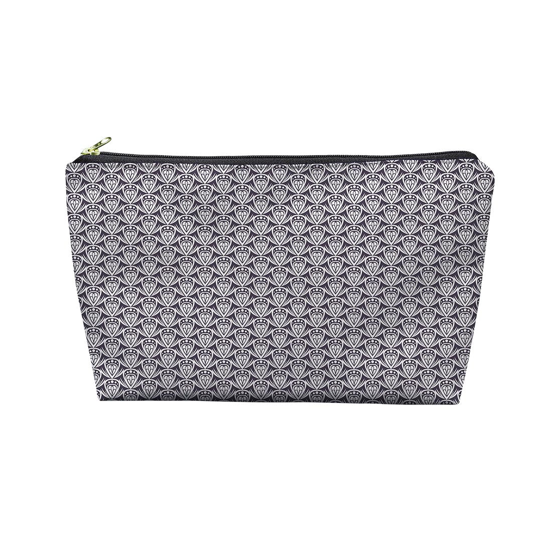 Pouches Patterned Drop Colored