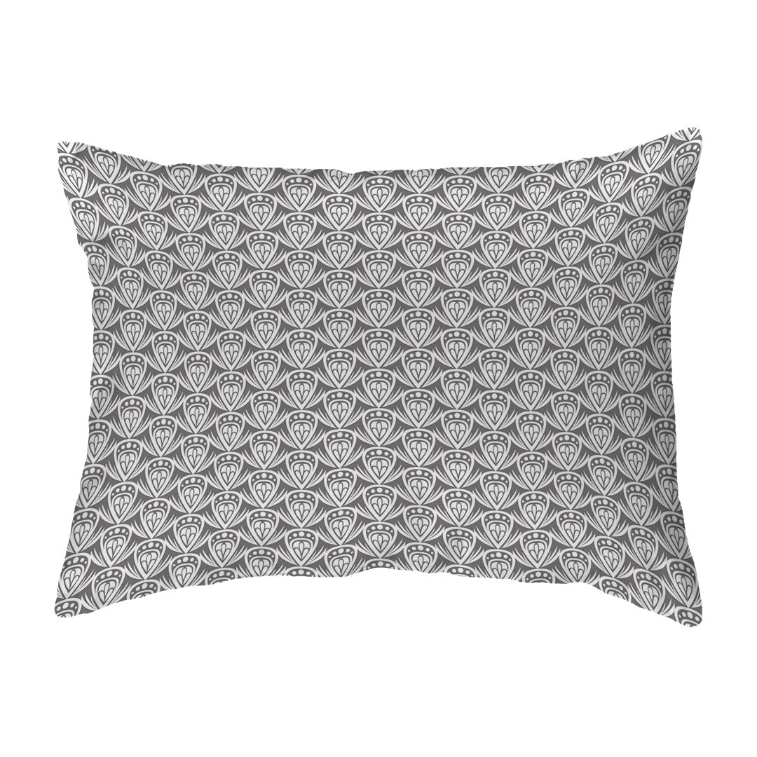 Zippered Pillow Shell Patterned Drop Colored
