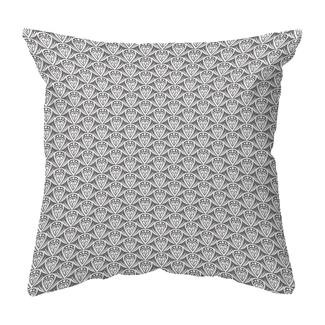 Zippered Pillow Shell Patterned Drop Colored