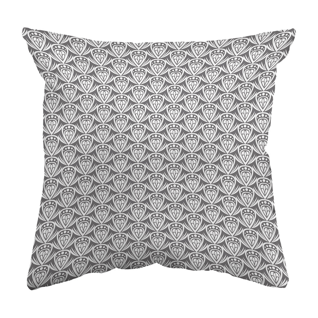 Zippered Pillow Shell Patterned Drop Colored