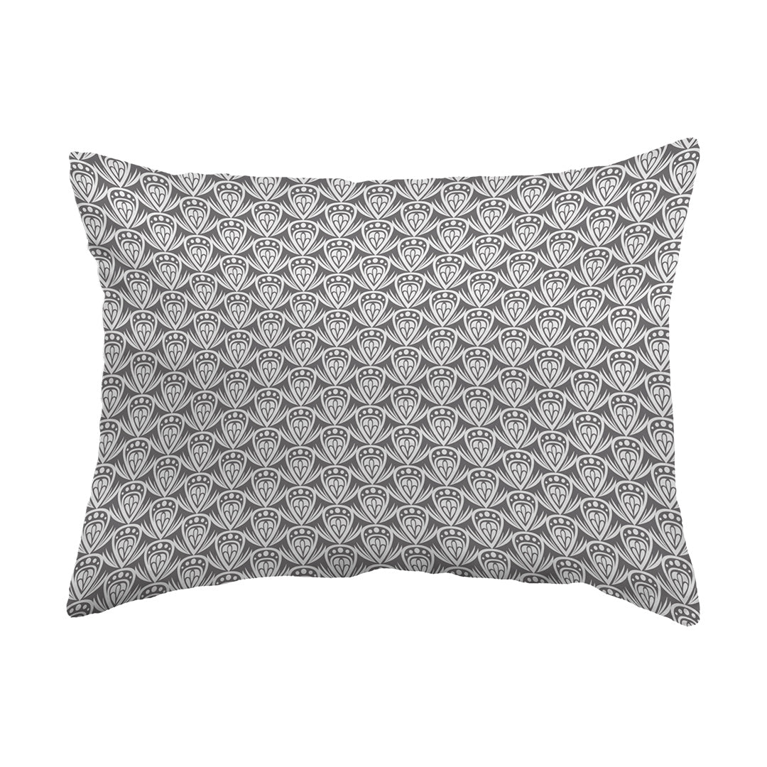 Zippered Pillow Shell Patterned Drop Colored