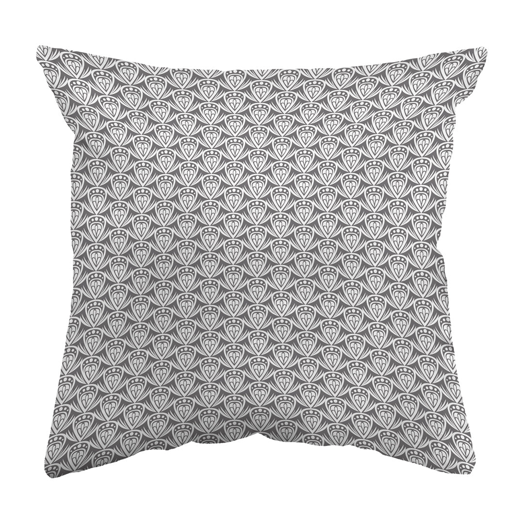 Zippered Pillow Shell Patterned Drop Colored