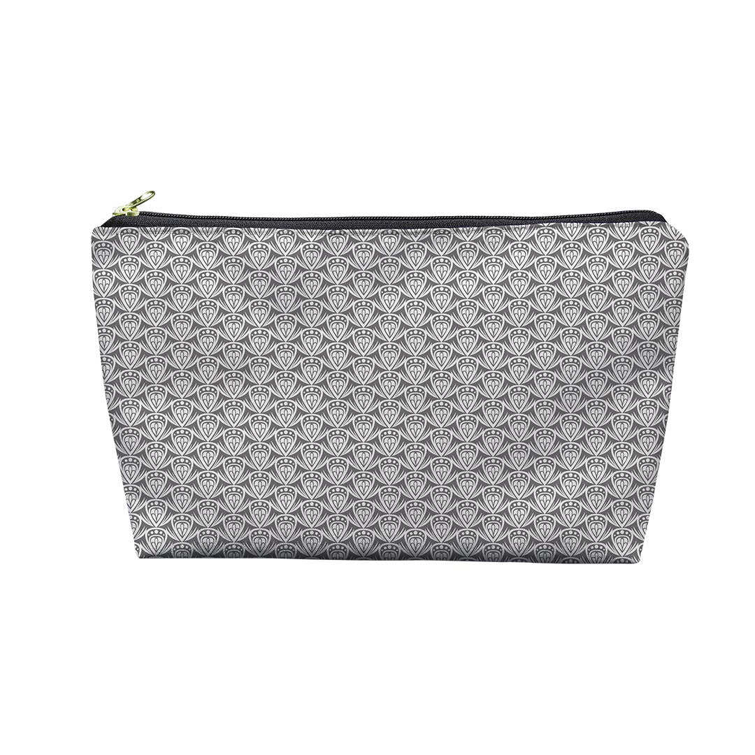 Pouches Patterned Drop Colored