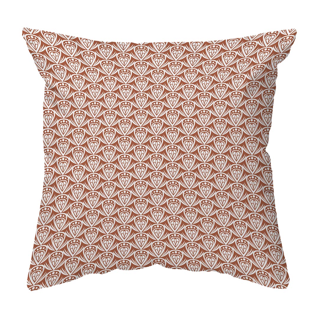 Zippered Pillow Shell Patterned Drop Colored