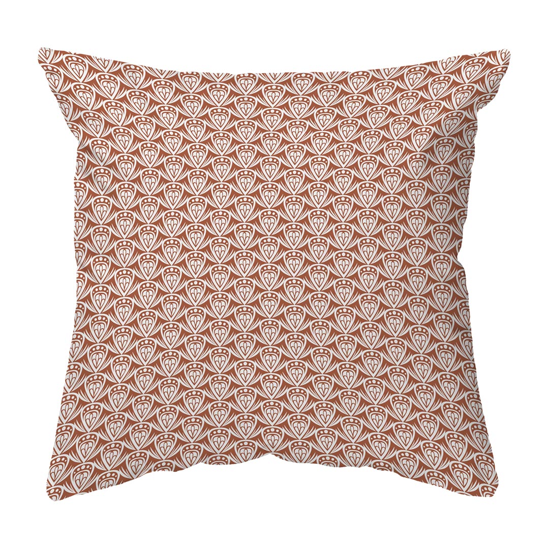 Zippered Pillow Shell Patterned Drop Colored