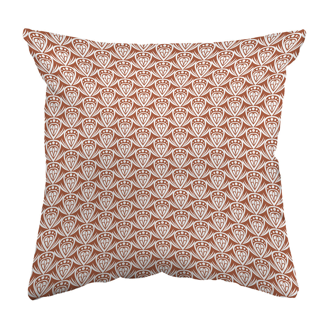 Zippered Pillow Shell Patterned Drop Colored