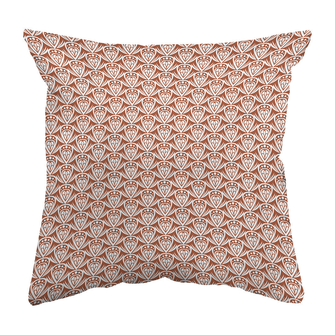 Zippered Pillow Shell Patterned Drop Colored