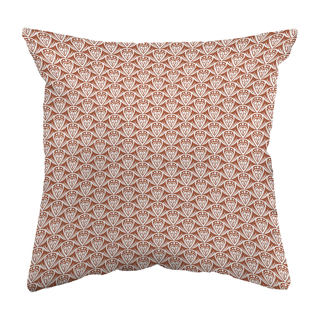 Zippered Pillow Shell Patterned Drop Colored