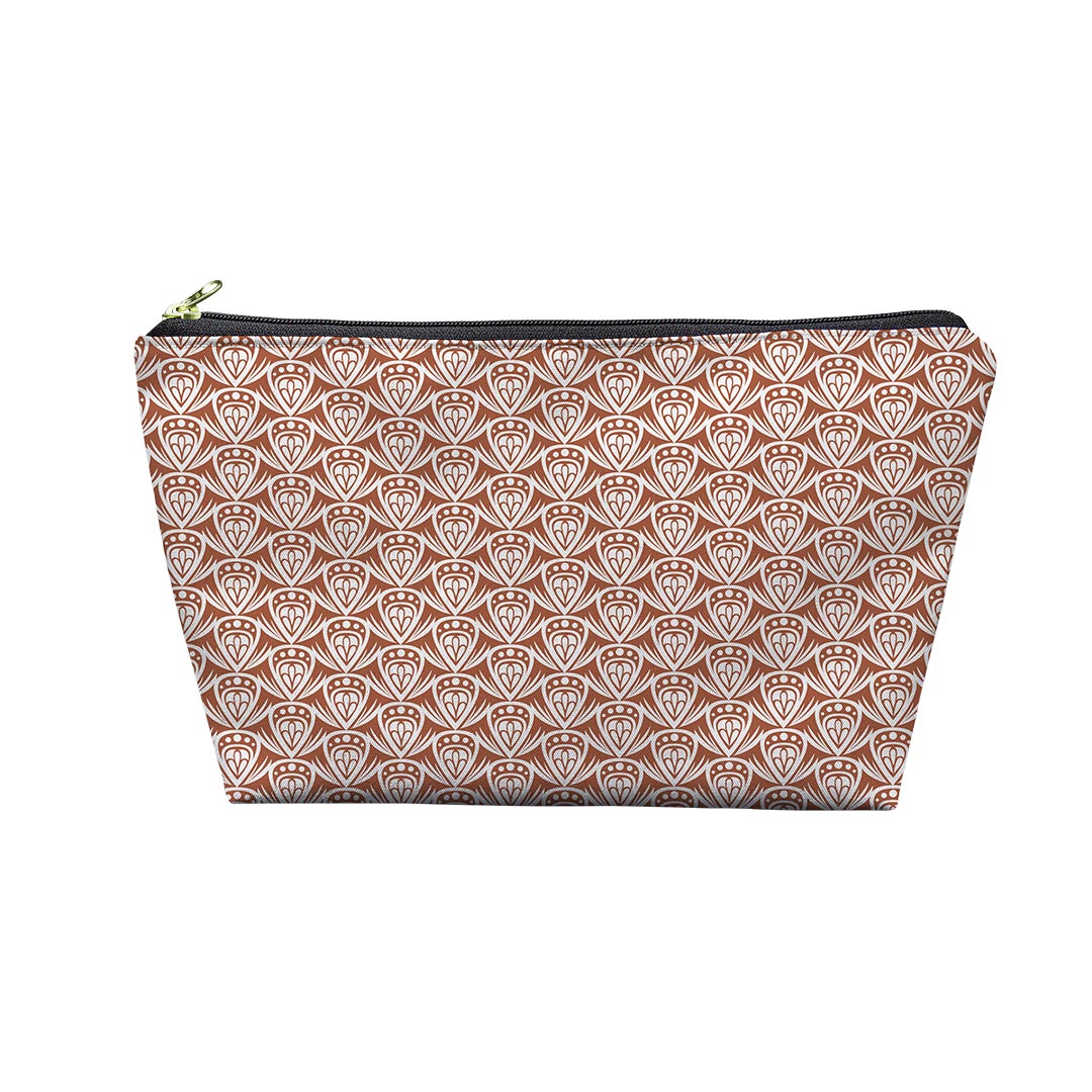 Pouches Patterned Drop Colored