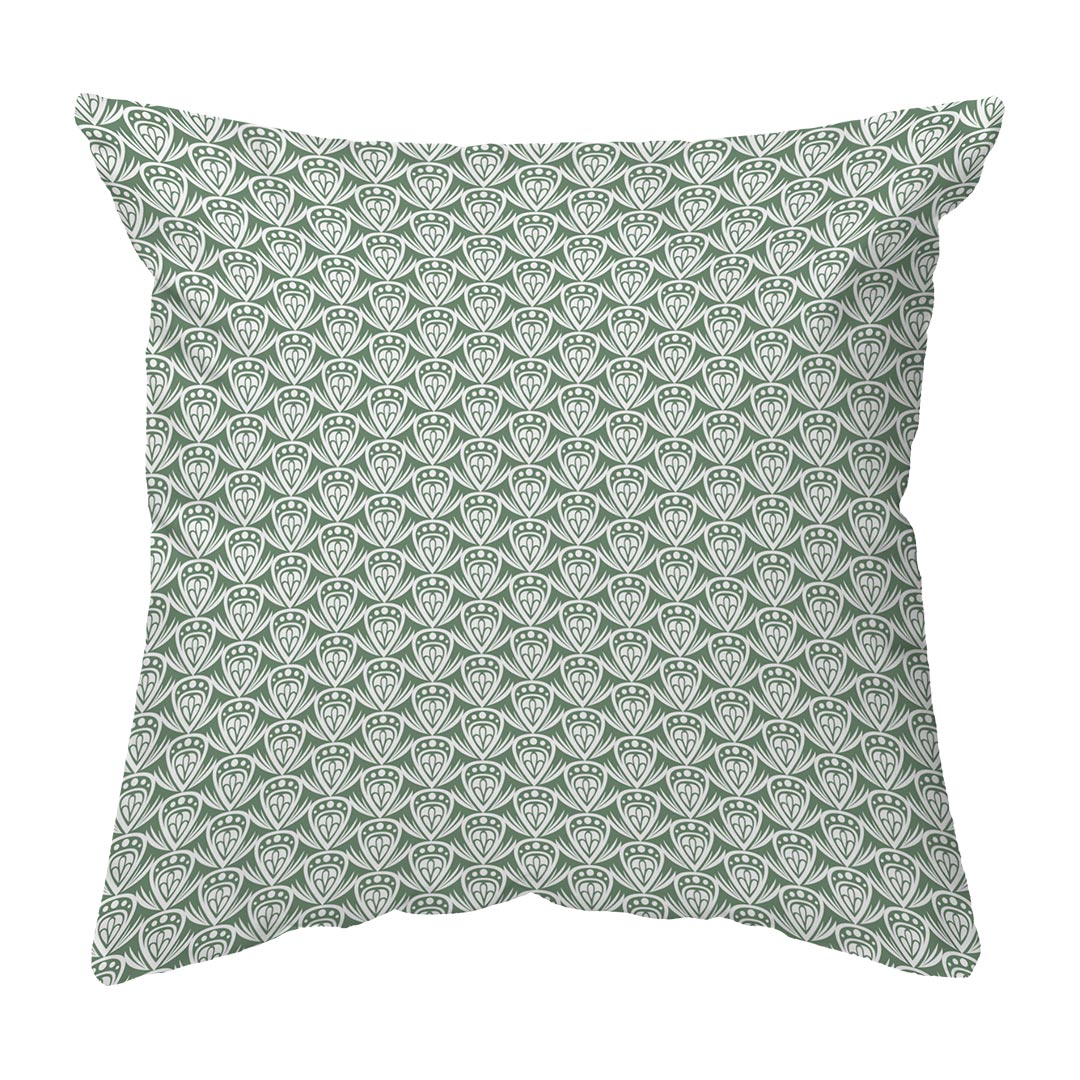 Zippered Pillow Shell Patterned Drop Colored