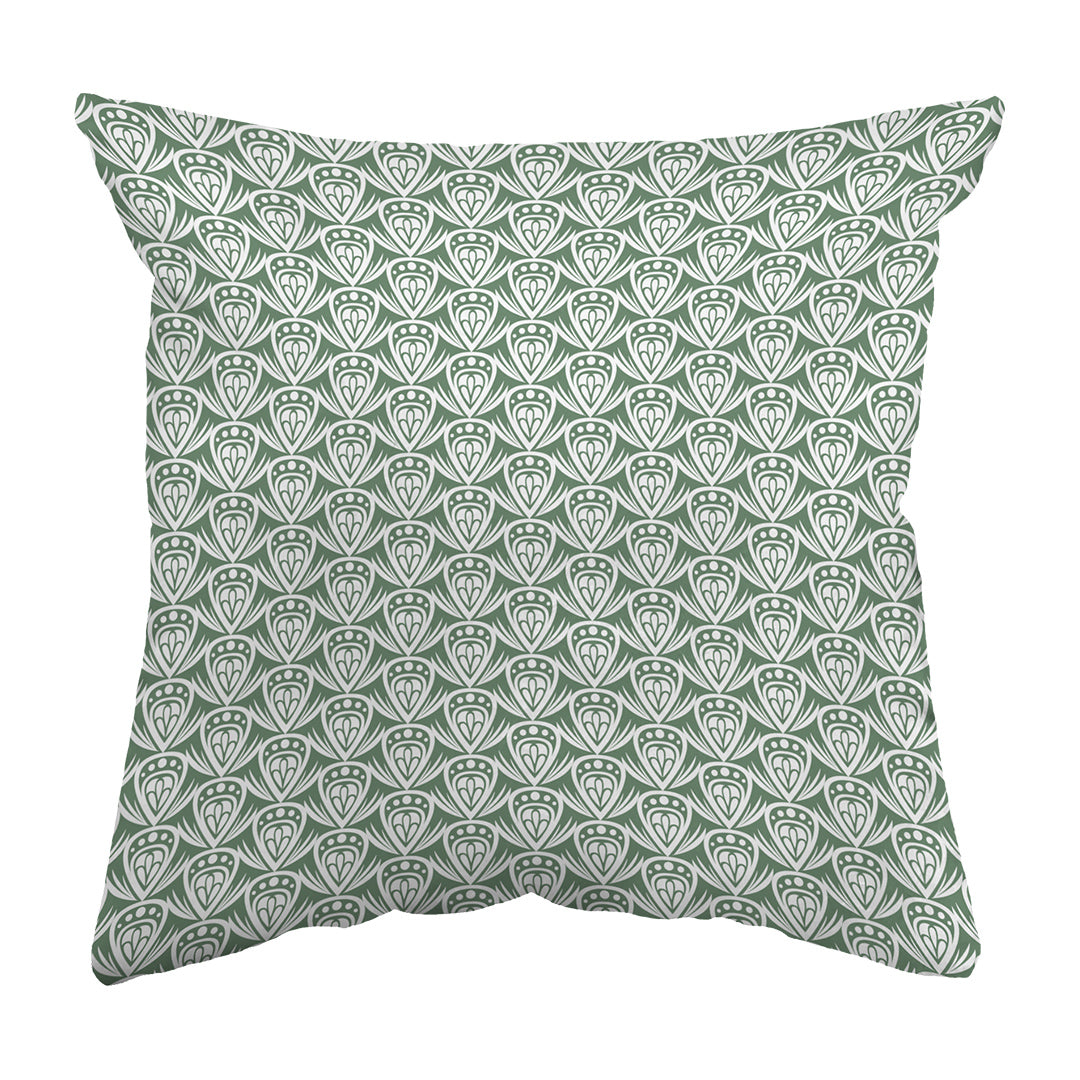 Zippered Pillow Shell Patterned Drop Colored
