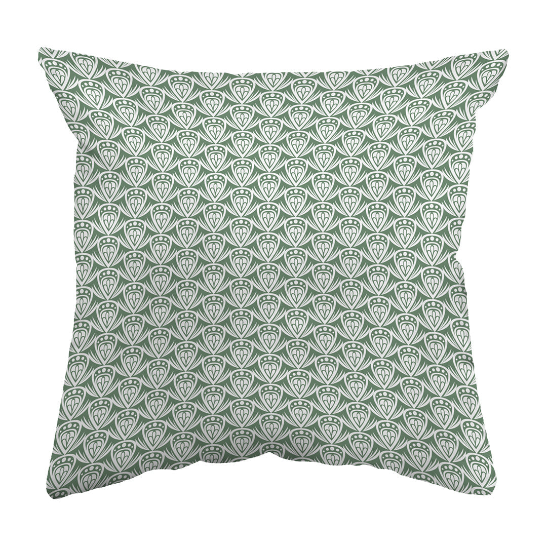 Zippered Pillow Shell Patterned Drop Colored