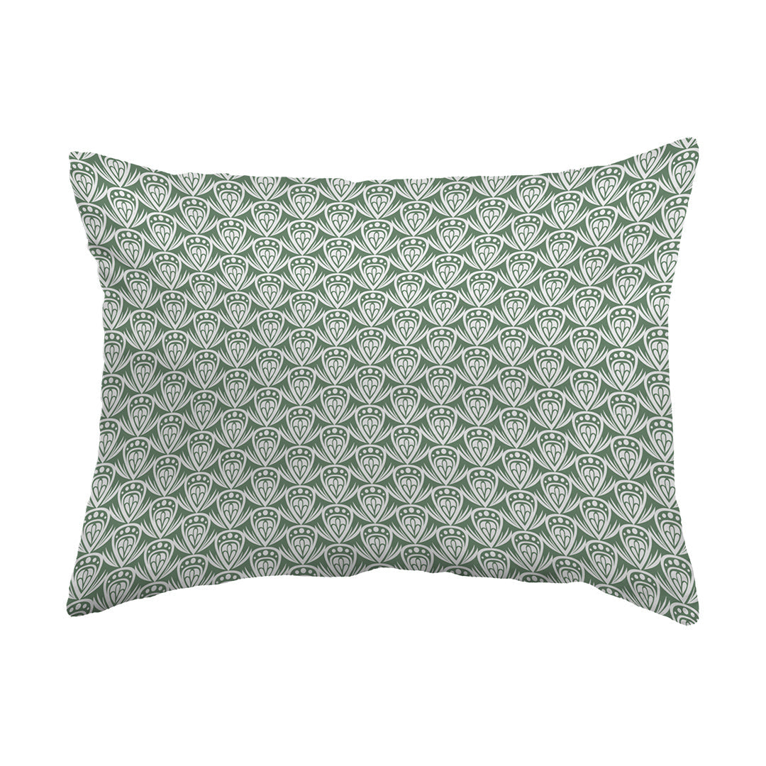 Zippered Pillow Shell Patterned Drop Colored