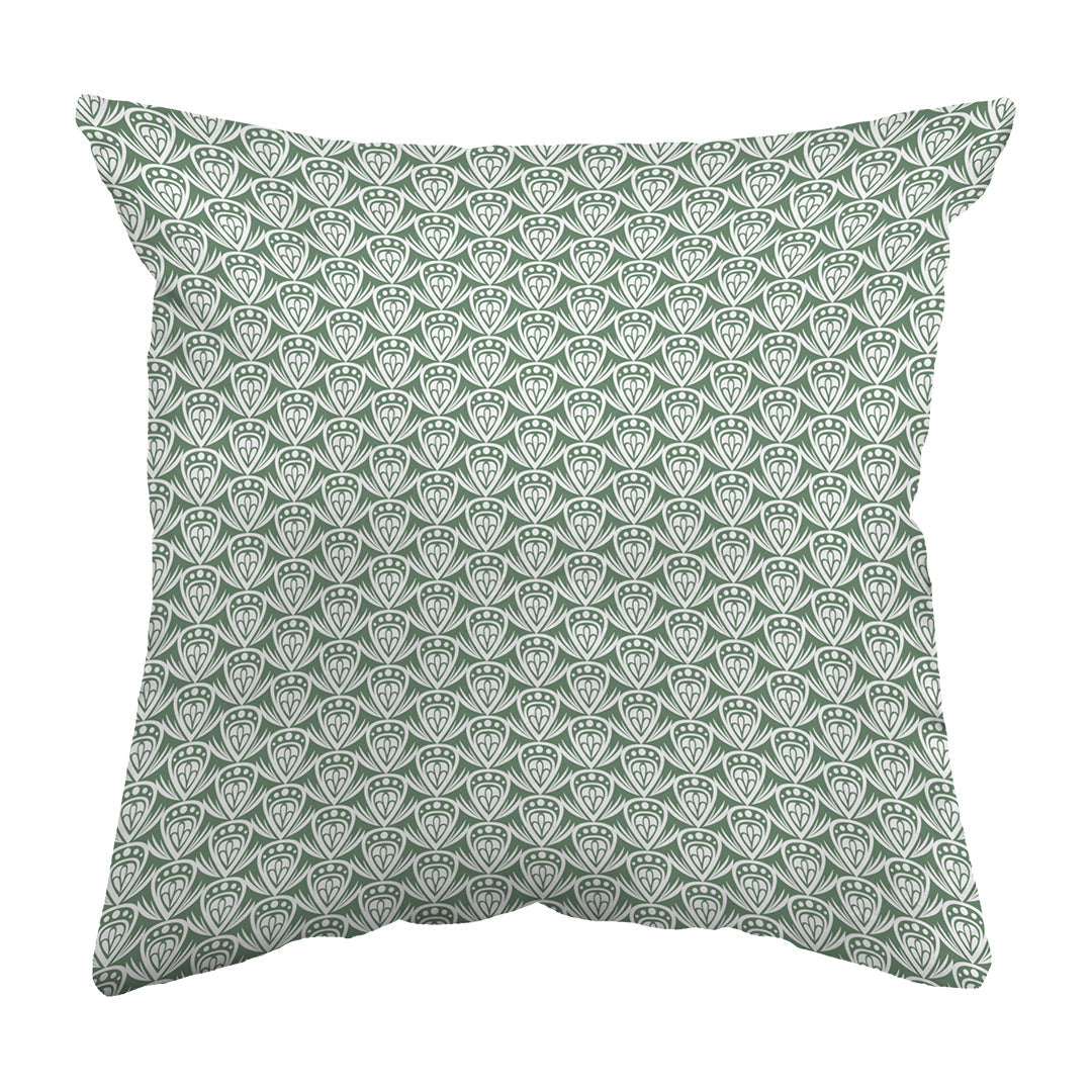 Zippered Pillow Shell Patterned Drop Colored