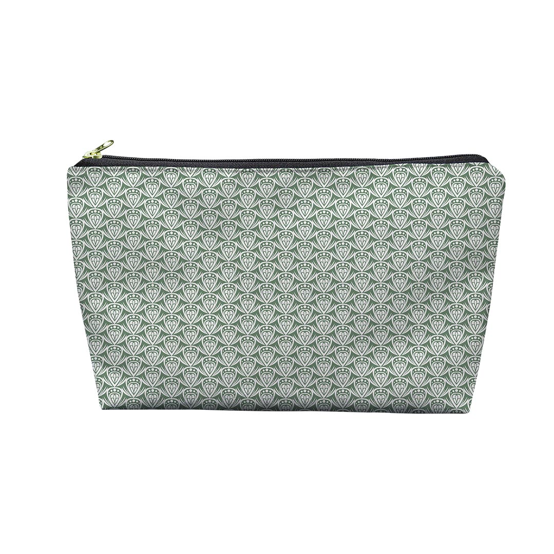 Pouches Patterned Drop Colored