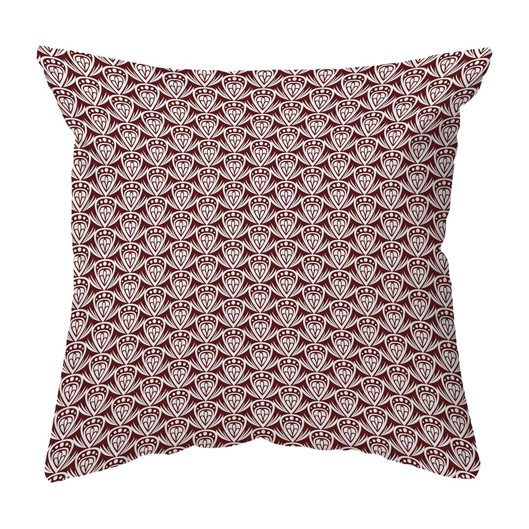 Zippered Pillow Shell Patterned Drop Colored