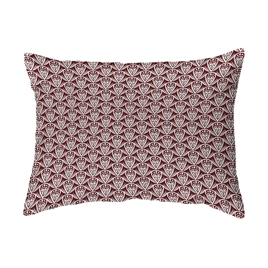 Zippered Pillow Shell Patterned Drop Colored