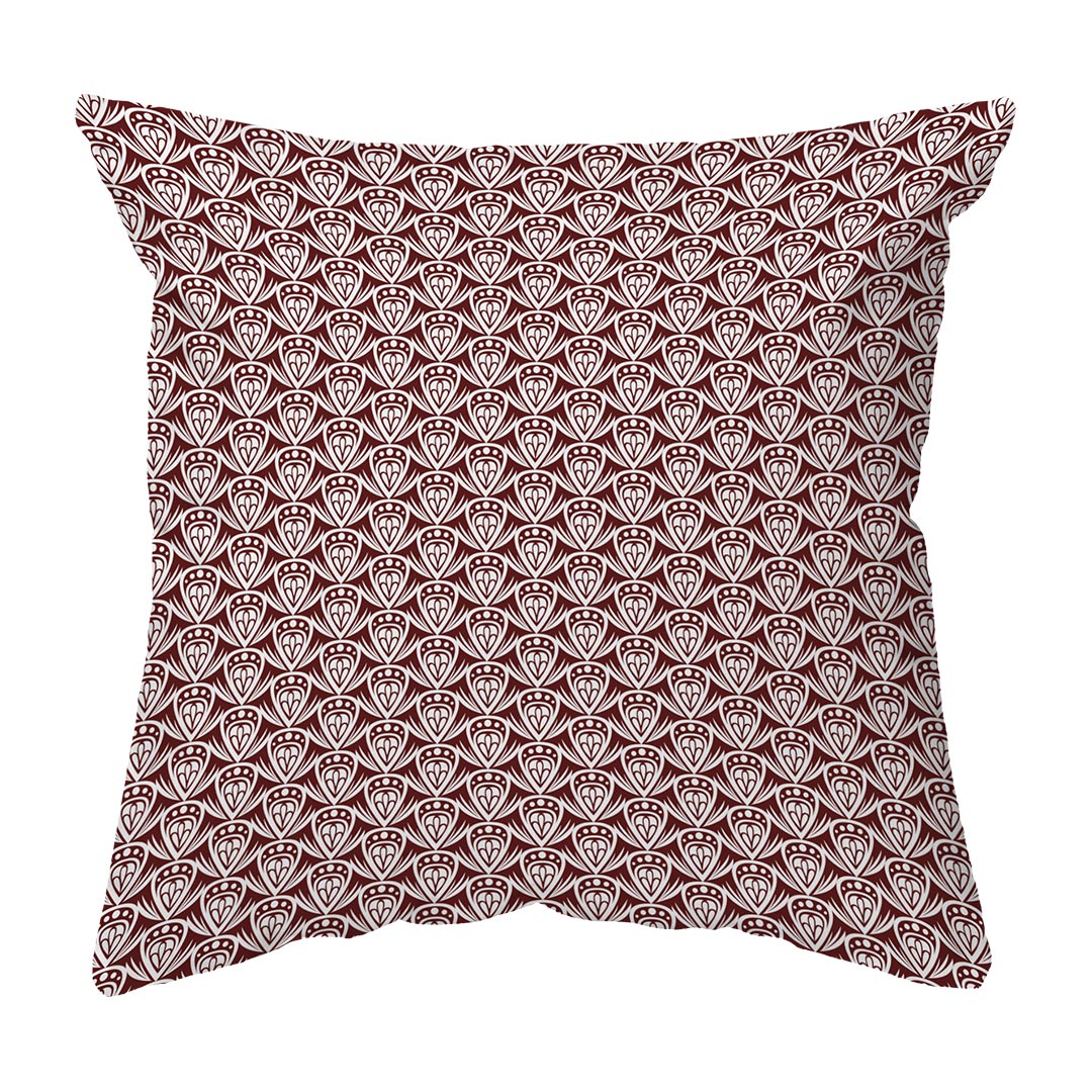 Zippered Pillow Shell Patterned Drop Colored