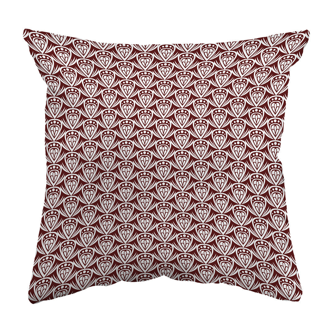 Zippered Pillow Shell Patterned Drop Colored