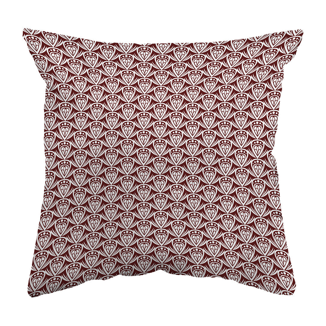 Zippered Pillow Shell Patterned Drop Colored