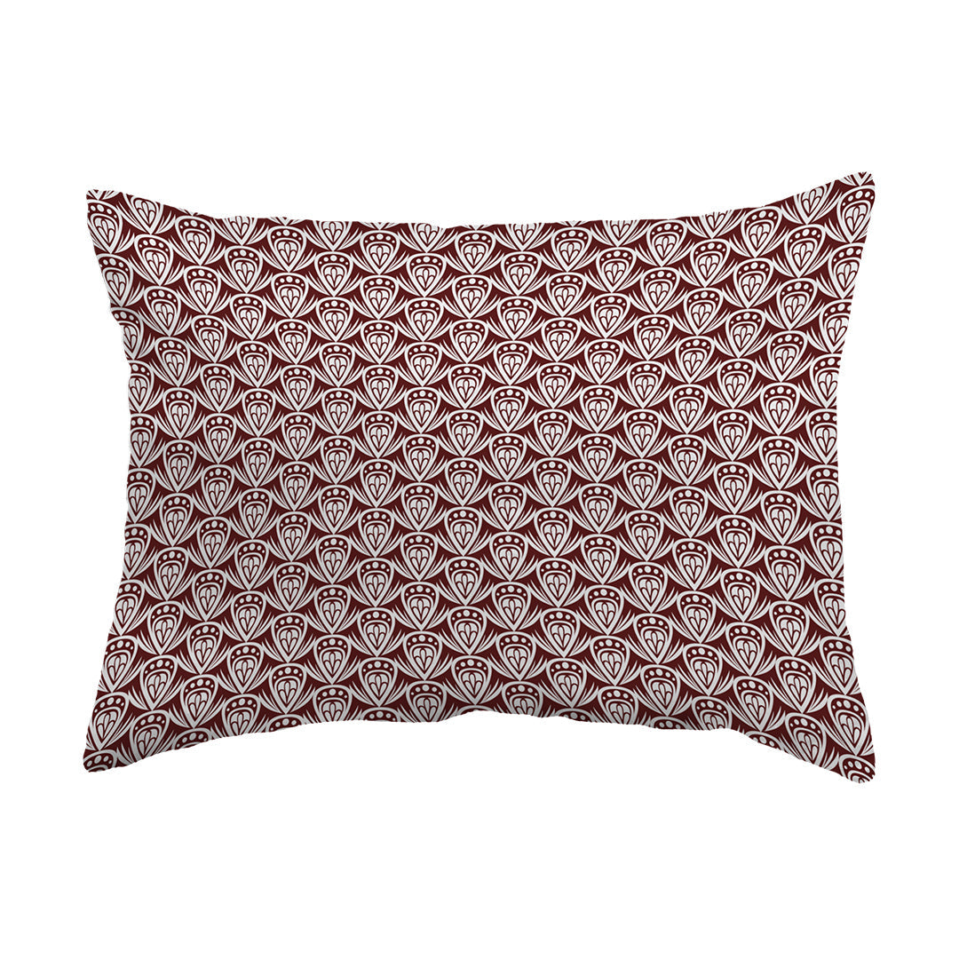 Zippered Pillow Shell Patterned Drop Colored