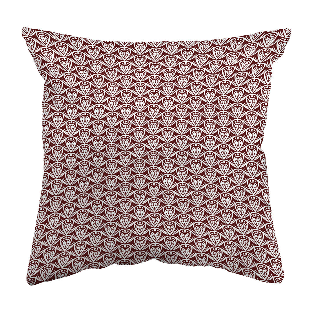 Zippered Pillow Shell Patterned Drop Colored