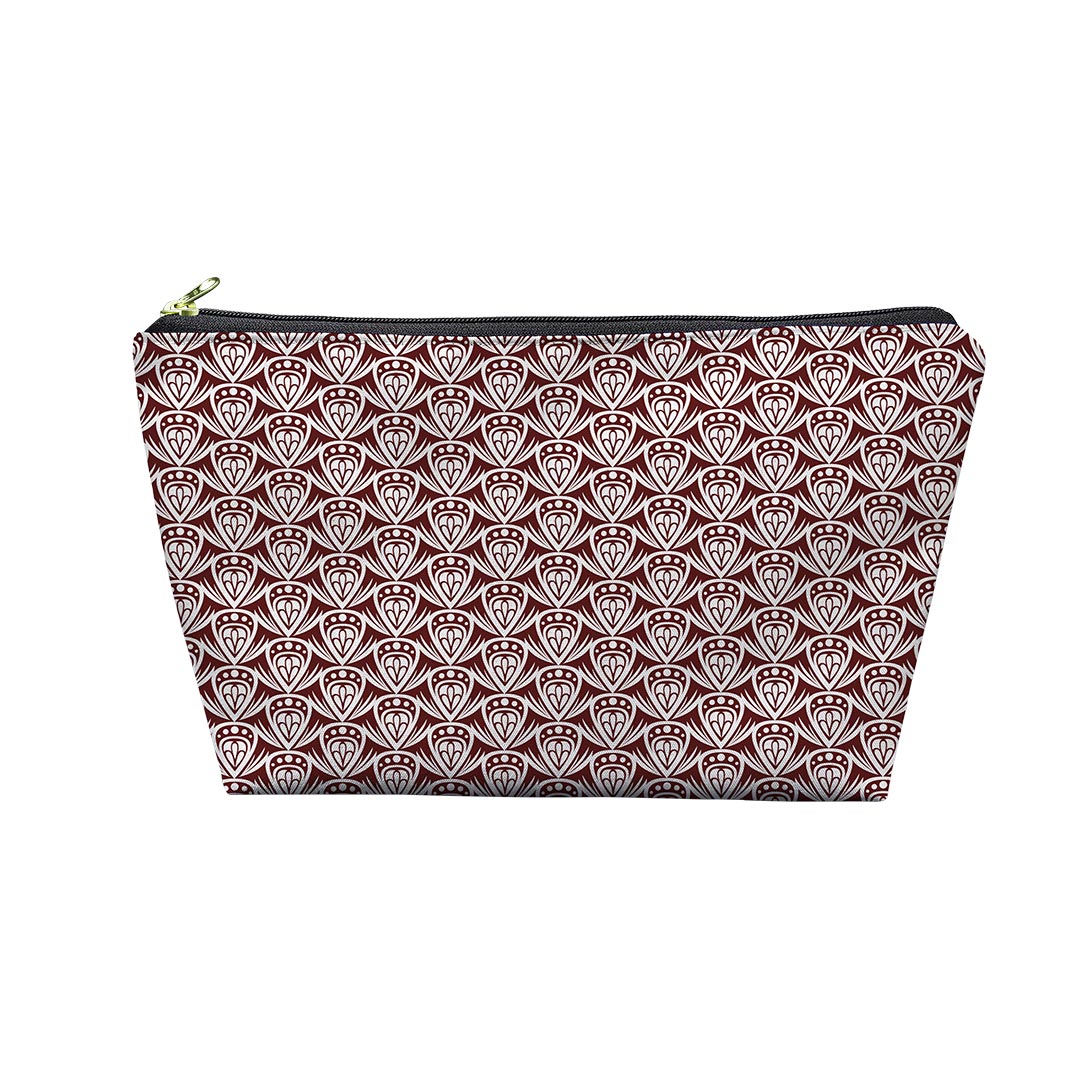 Pouches Patterned Drop Colored