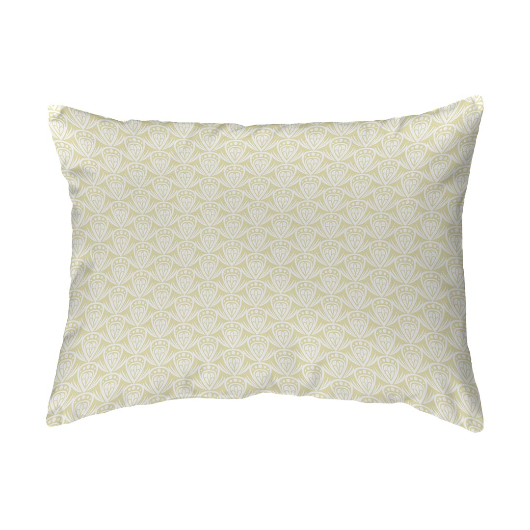 Zippered Pillow Shell Patterned Drop Colored