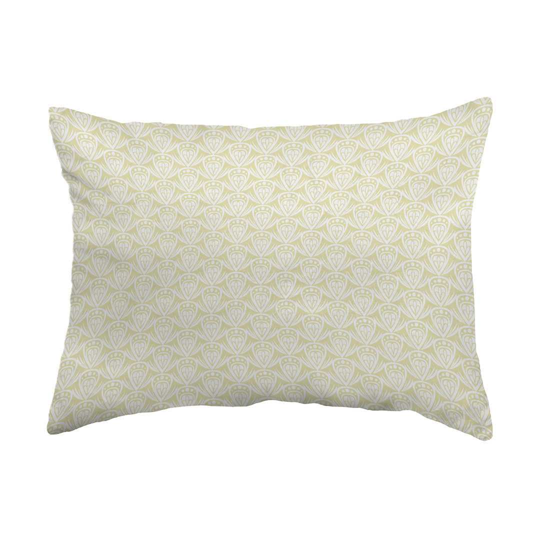 Zippered Pillow Shell Patterned Drop Colored