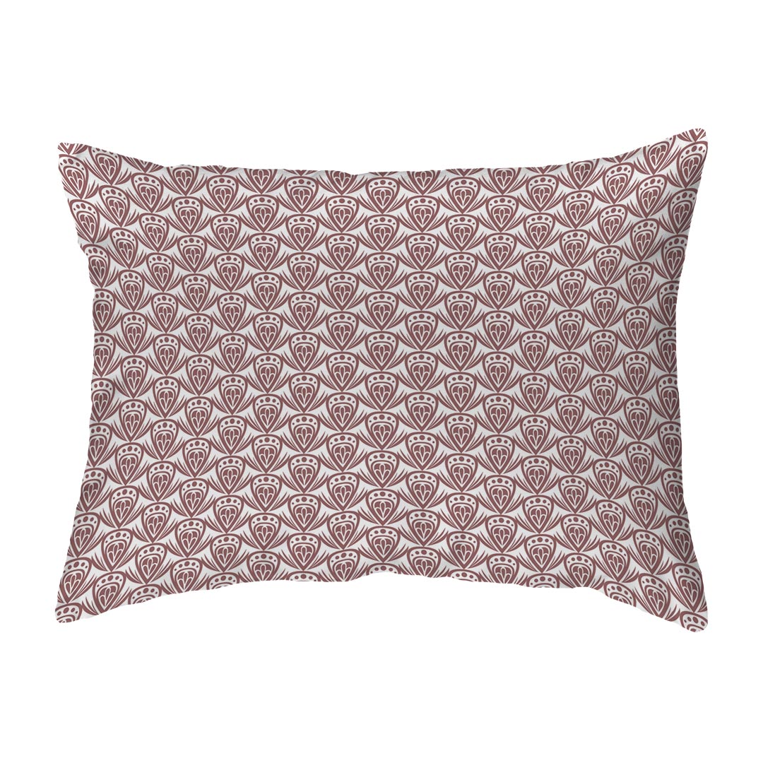 Zippered Pillow Shell Patterned Drop