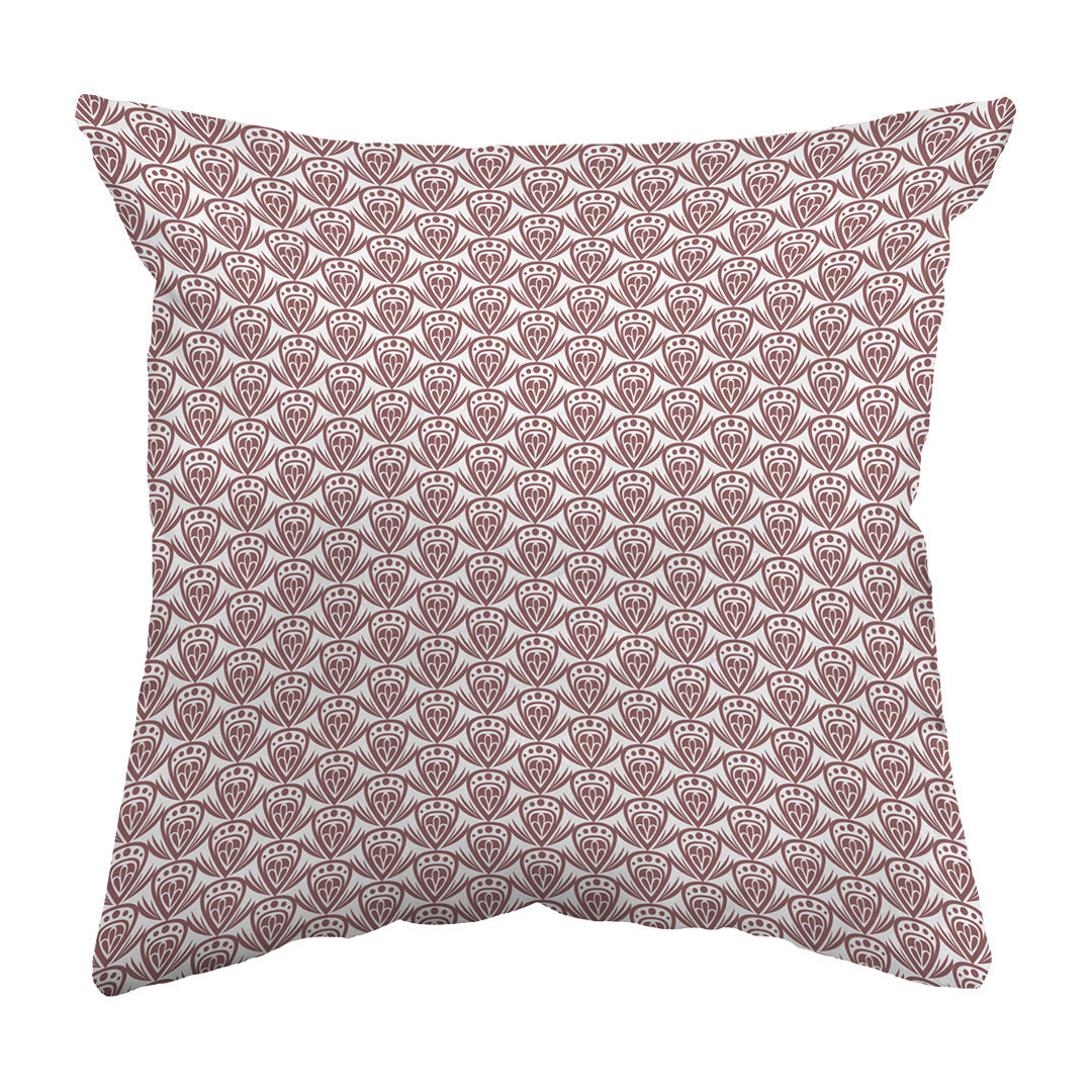 Zippered Pillow Shell Patterned Drop