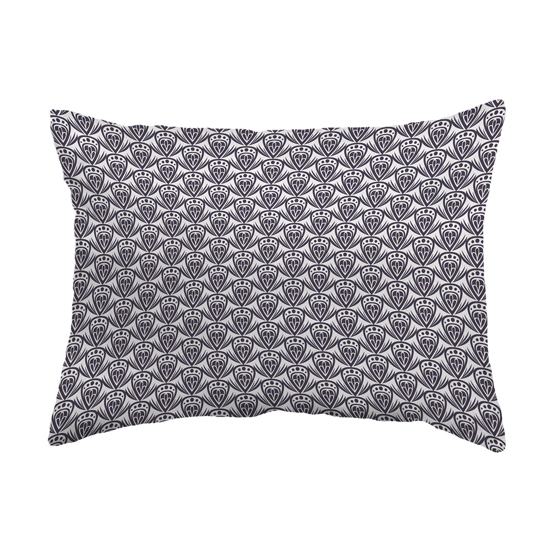 Zippered Pillow Shell Patterned Drop