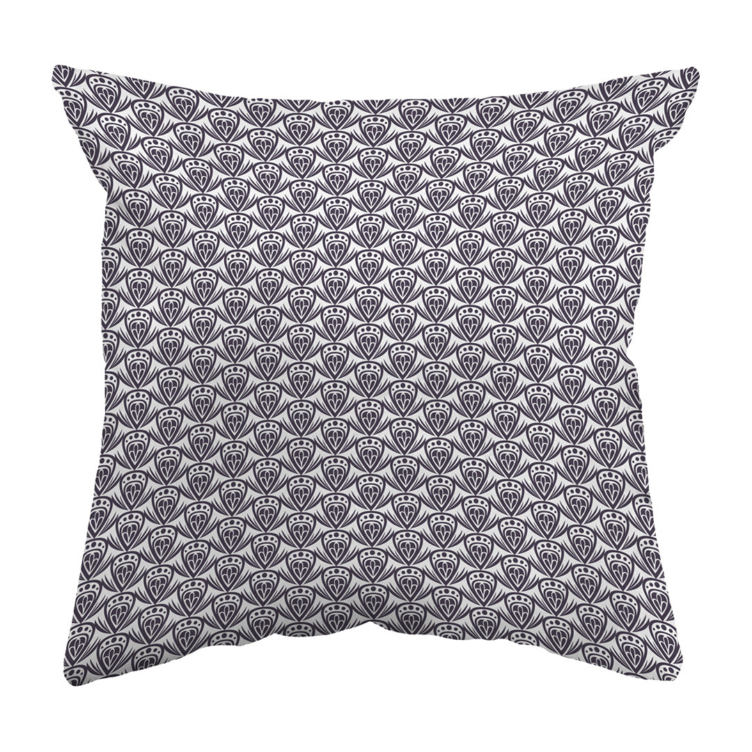 Zippered Pillow Shell Patterned Drop