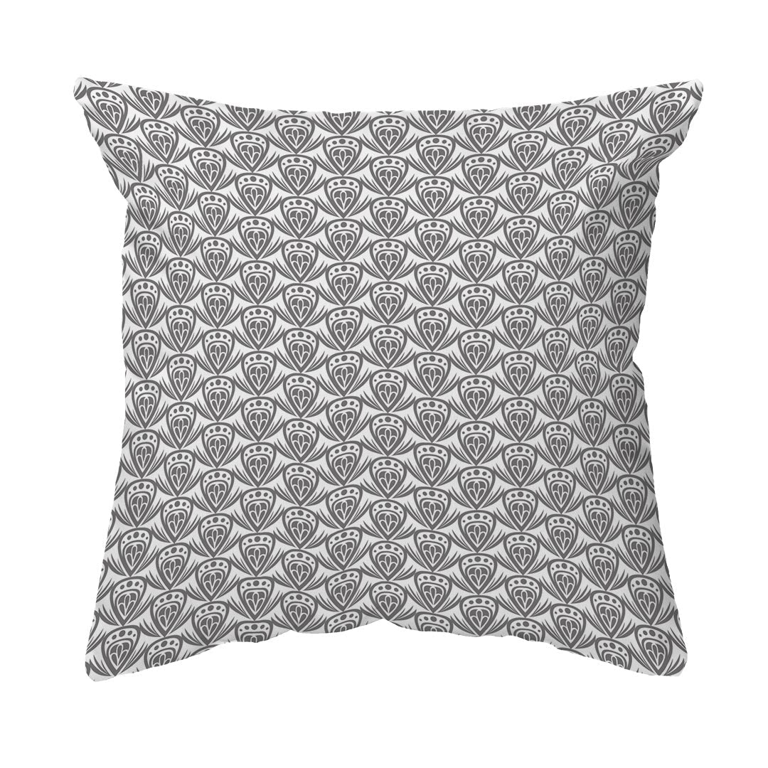 Zippered Pillow Shell Patterned Drop