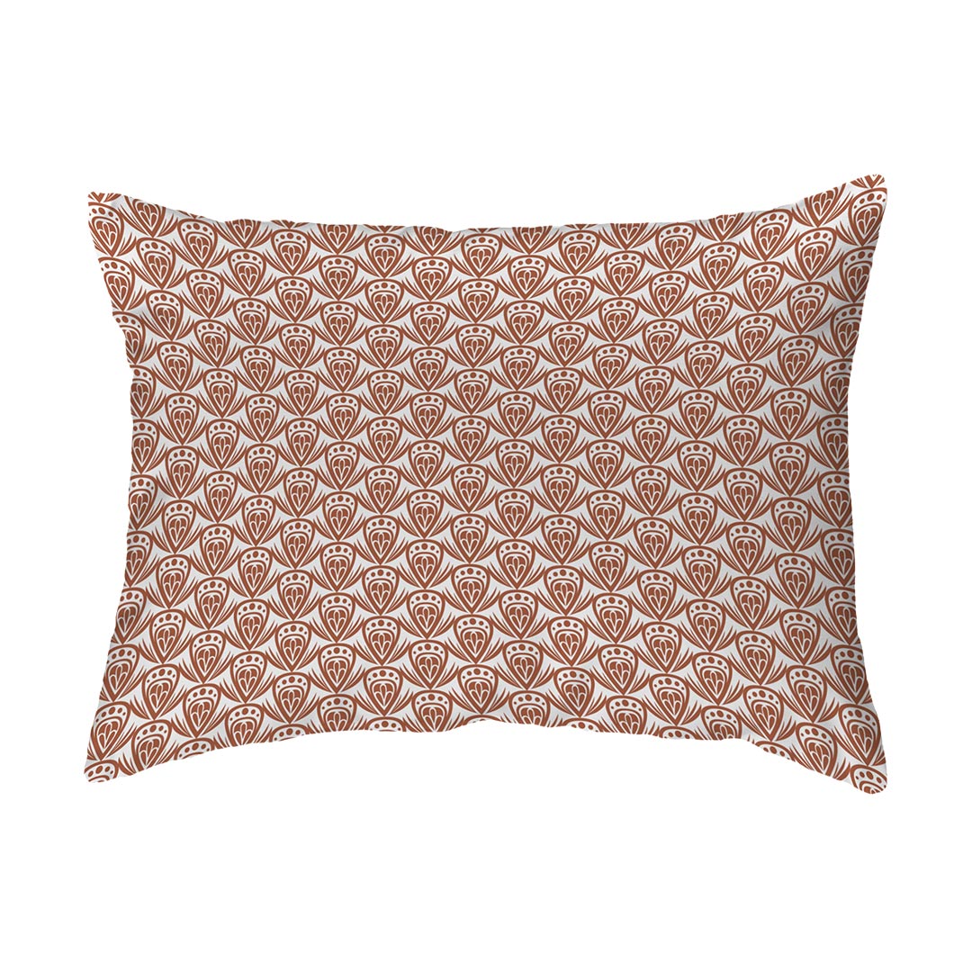 Zippered Pillow Shell Patterned Drop