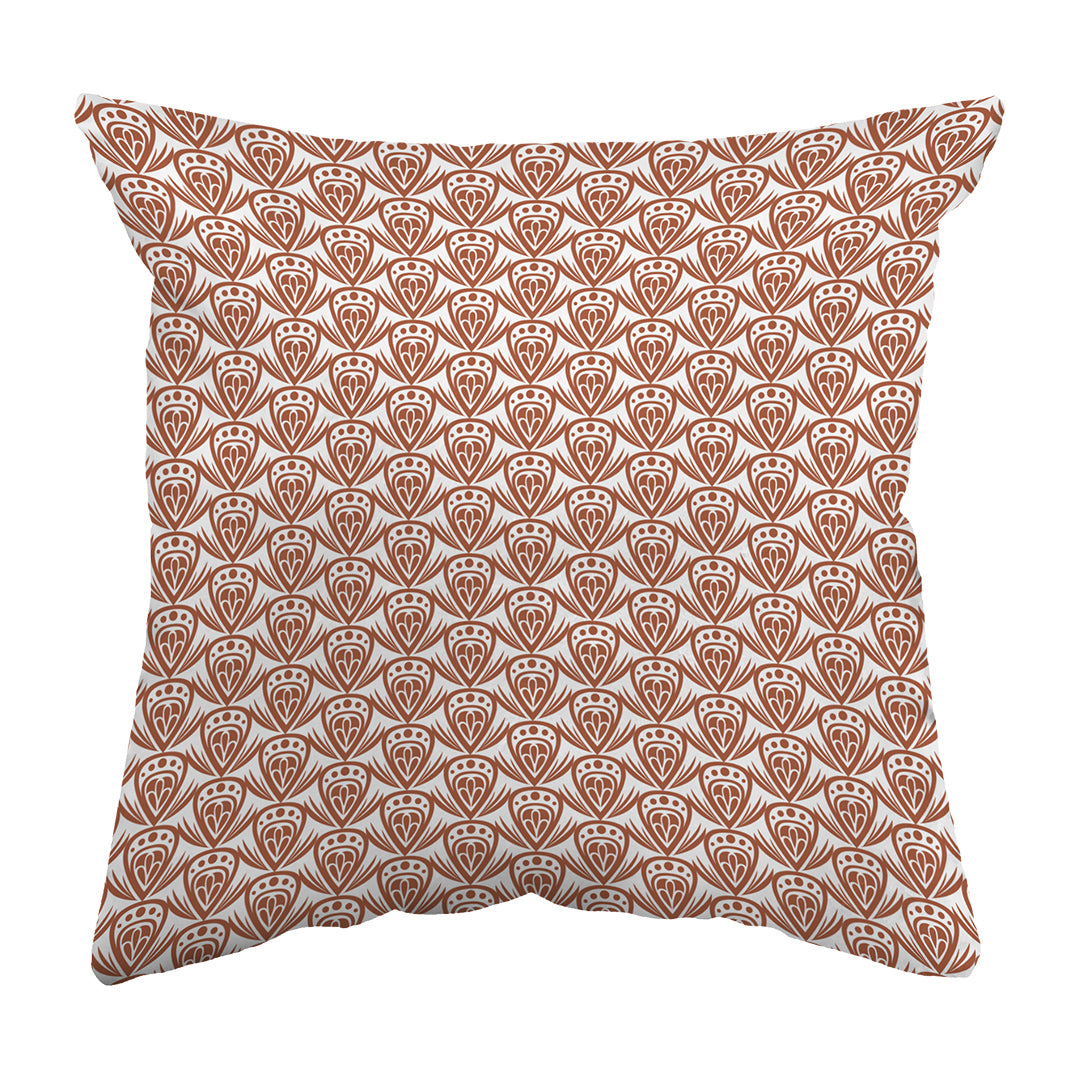 Zippered Pillow Shell Patterned Drop