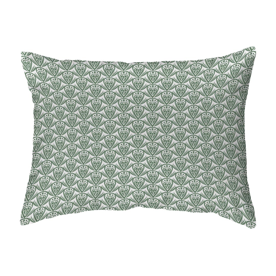 Zippered Pillow Shell Patterned Drop