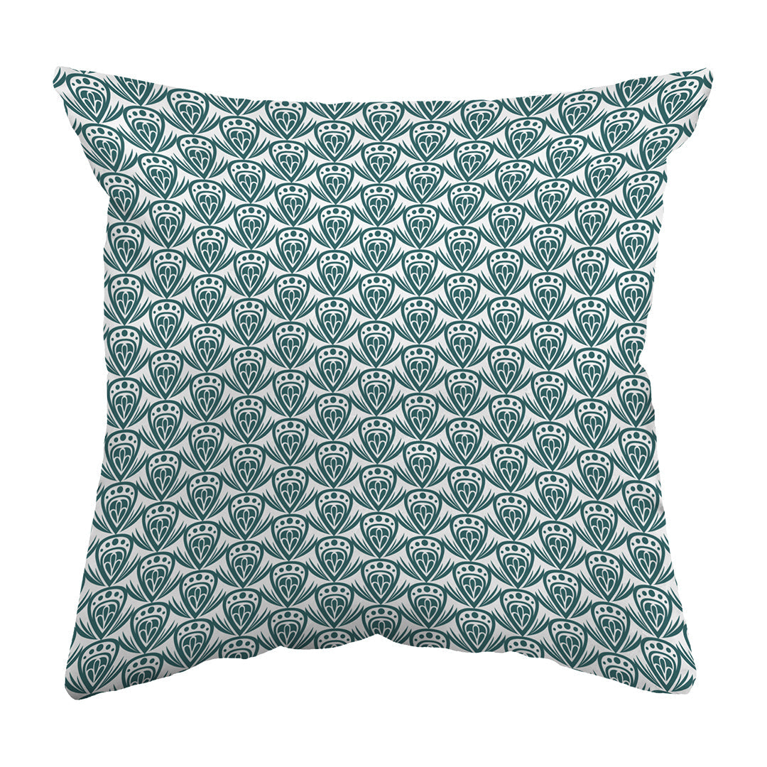 Zippered Pillow Shell Patterned Drop
