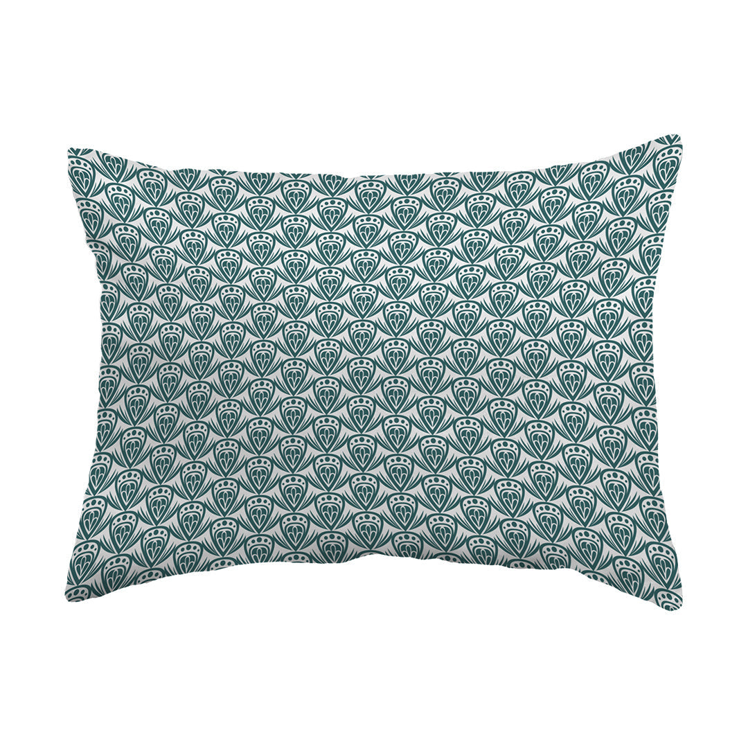 Zippered Pillow Shell Patterned Drop