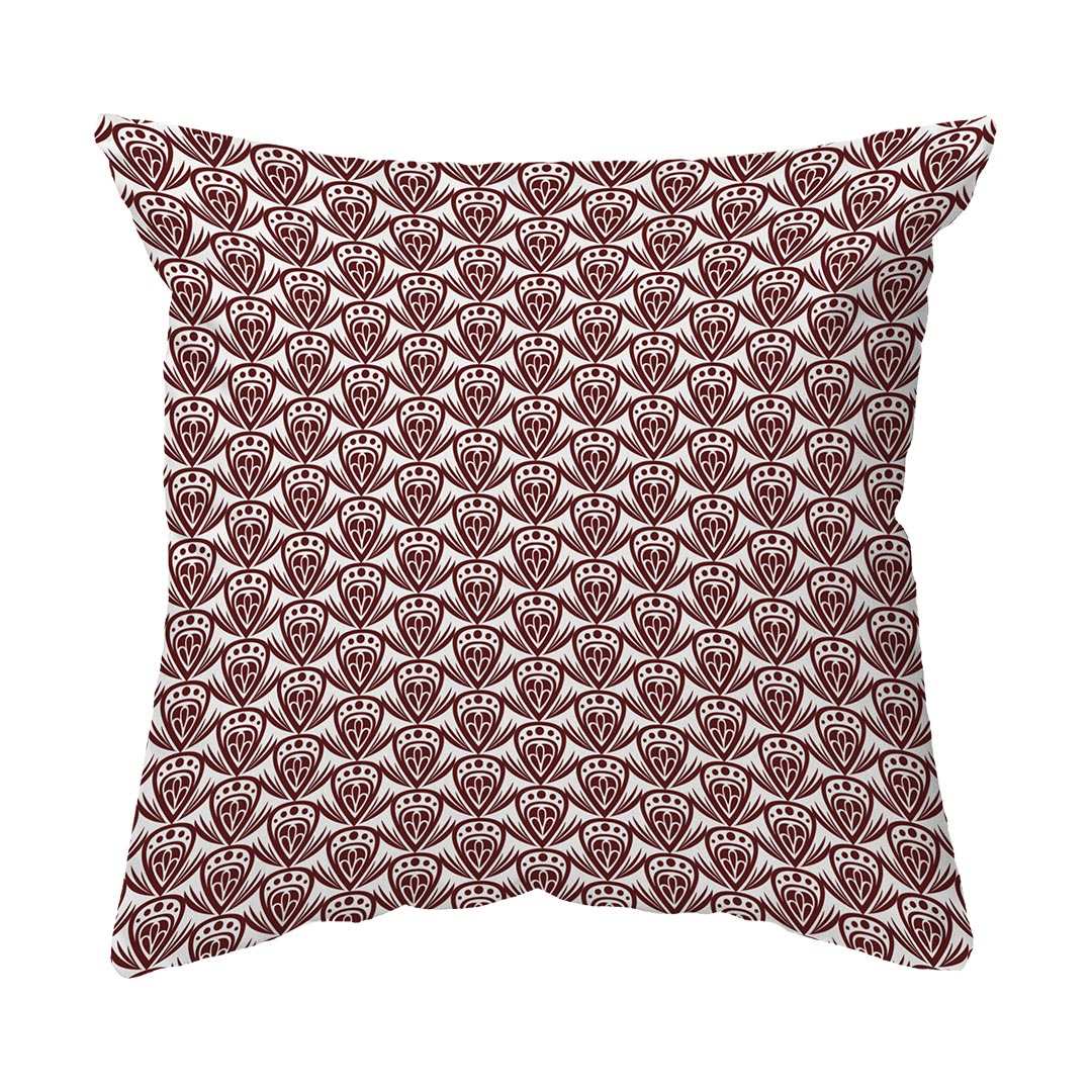 Zippered Pillow Shell Patterned Drop